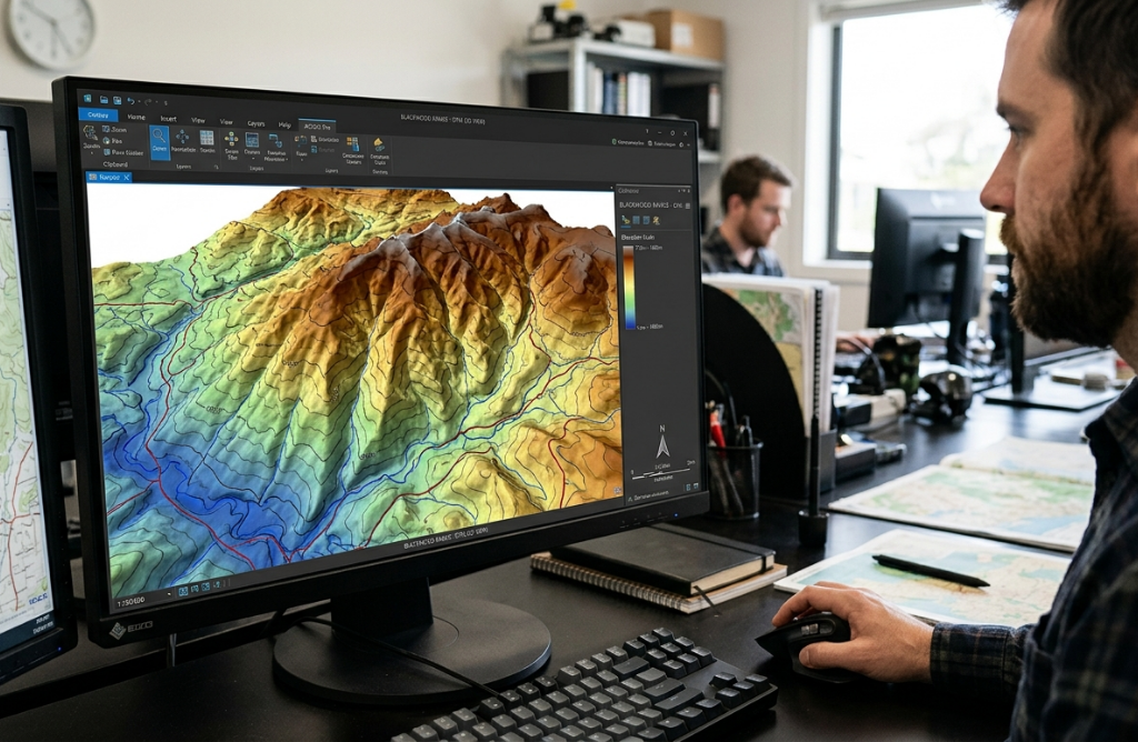 Modelo 3D gerado por fotogrametria no Metashape