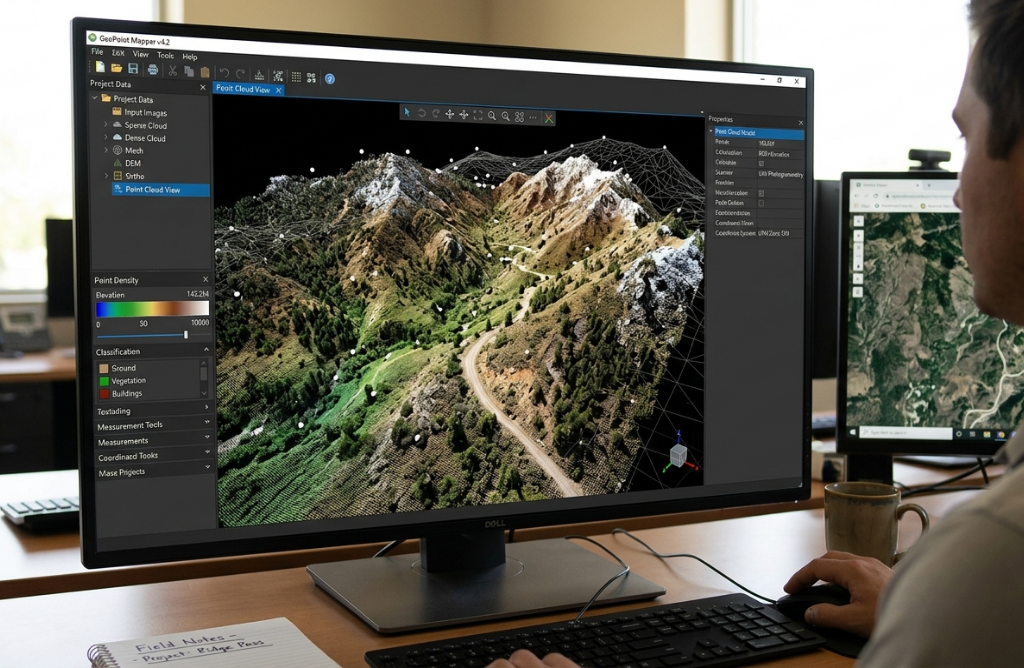 3D model generated by photogrammetry in Metashape 3